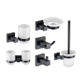 6-Piece Gold Luxury Stainless Steel Bathroom Hardware and Accessories Set