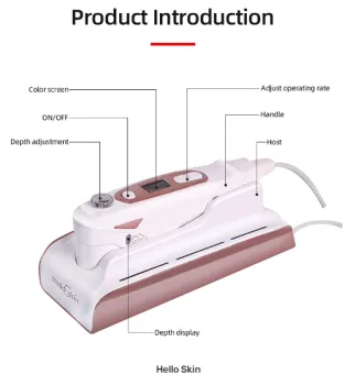 Portable Hello Skin Beauty Facial Massager for Lifting and Tightening