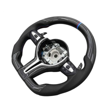 F30 BMW M Performance Carbon Fiber Leather Steering Wheel