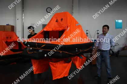 4 Man Yacht Inflatable River Life rafts for Solas standard