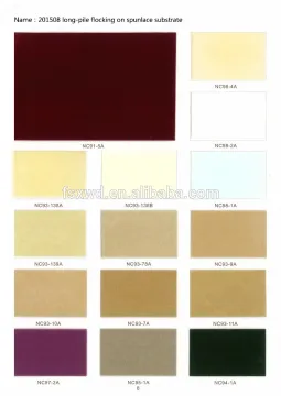 Packaging Velvet Fabric long-pile 100% nylon velvet wholesale fabric suppliers