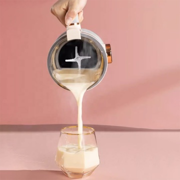 Automatischer Mandelmilchhersteller mit automatisch sauberem Glas für hausgemachte Sojamilch und Hafermilch