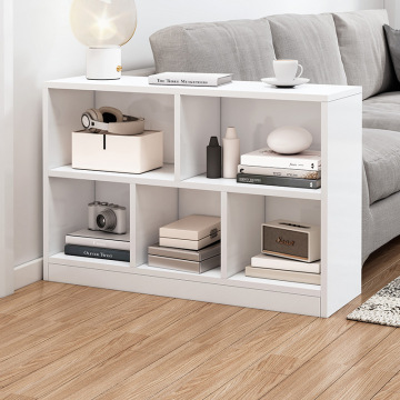 Simple Wooden Corner Bookcase