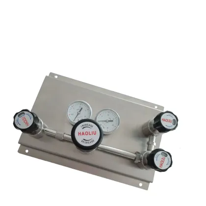 Haoliu Stainless Steel Gas Control Panel Pressure Regulator