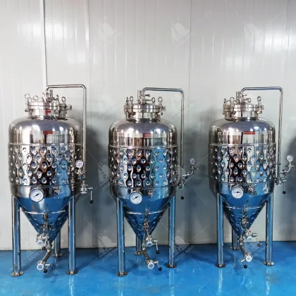 Rye/Bourbon Whiskey & Wine Distillation Equipment - Fermentation Tanks 100l-400l