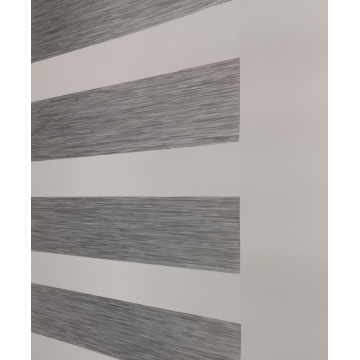 Dual sheer zebra roller blinds shades curtain fabric
