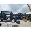 Grote treinbaan auto wasmachine