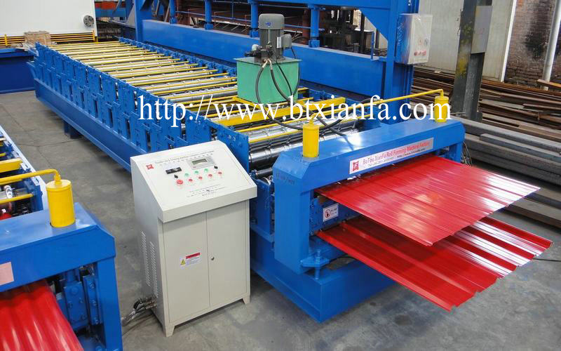 Corrugated Tile Metal Roof Panel Forming Machine