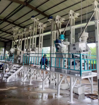 Customizable Rice Milling Line: Cleaning, Separation, Husking, Milling, and Polishing Machines