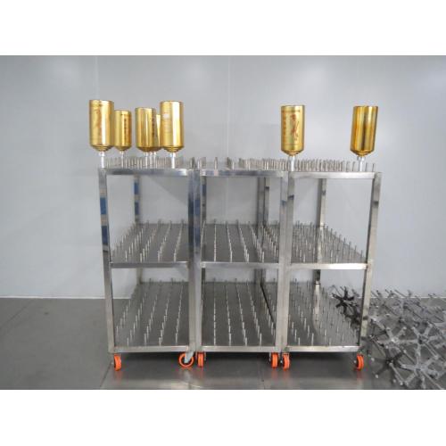 metal glass bottle spray machine