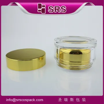 SRS empty jar ,luxury jar container packaging ,face cream jars for cream