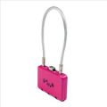 Pink Wire combination lock