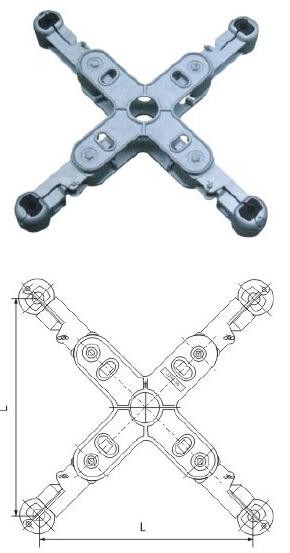 Cross Type Spacer Damper