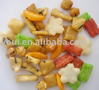 Rice crackers mix