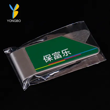 Wholesale Custom Logo Stainless Steel Money Clips