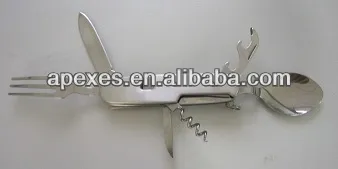 CK02-48 Stainless Steel Picnic Cutlery Set