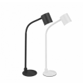 Black LED desk lamp with remote control