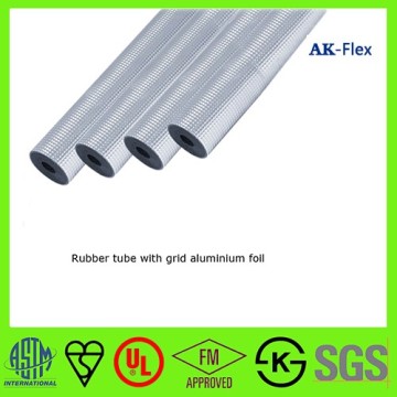 Aluminum Foil Fire Resistant Thermal Insulation rubber foam pipe