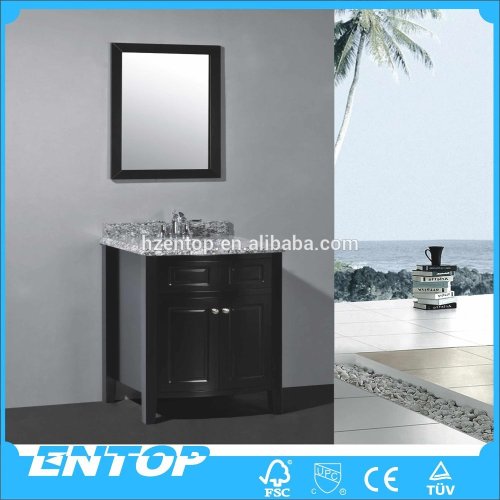new products classic solid wood bathroom cabinet EC-077