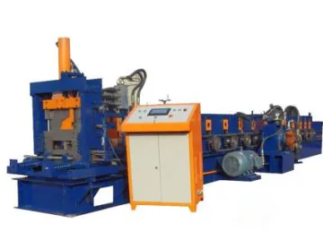 Durable high quality used c purlin roll forming machine
