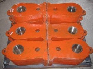 High Mn Steel Casting , Crusher Hammer Castings DF036