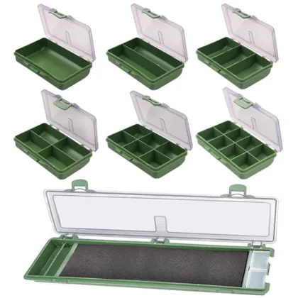 New Compartments Fishing Tackle Box: Storage Box for Fishing Accessories