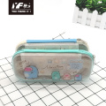 Custom hot sale fruit PU pencil case