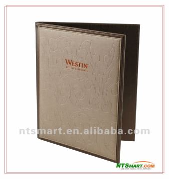 hotel guestroom leather folder