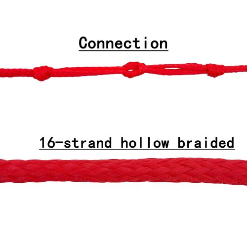 6ft Red Water Ski Rope for Beginner Use