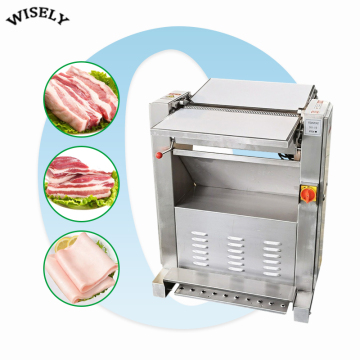 Máquina de desollado de cerdo fresco automático - máquina de separación de carne | Máquina de piel de carne