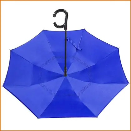 Manual open & auto close 27inch 8ribs inverted/ reverse umbrella (Lanbo-SP001)