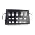 3pcs mini non-stick coated carbon steel bbq basket