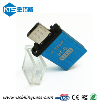 Plastic Mini OTG Memory Stick for Mobile Phone