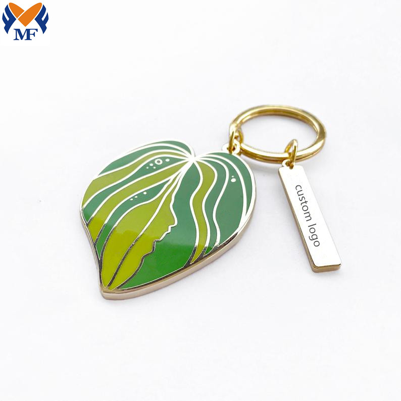 Cute Leaf Keychain