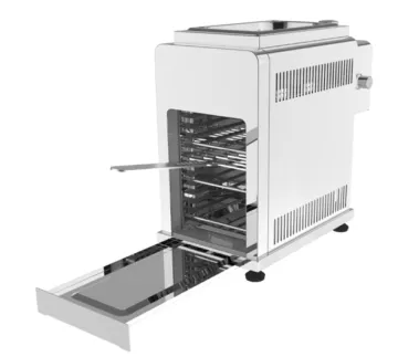 Single Burner Gas Steak Grill Oven