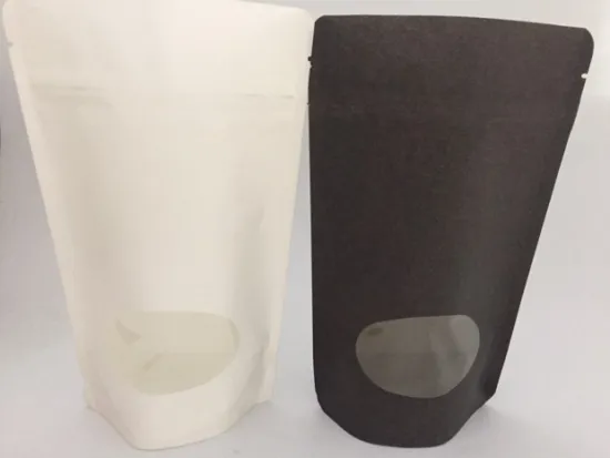 Stock Bags Customized Size Stand Up Coffee Pouch