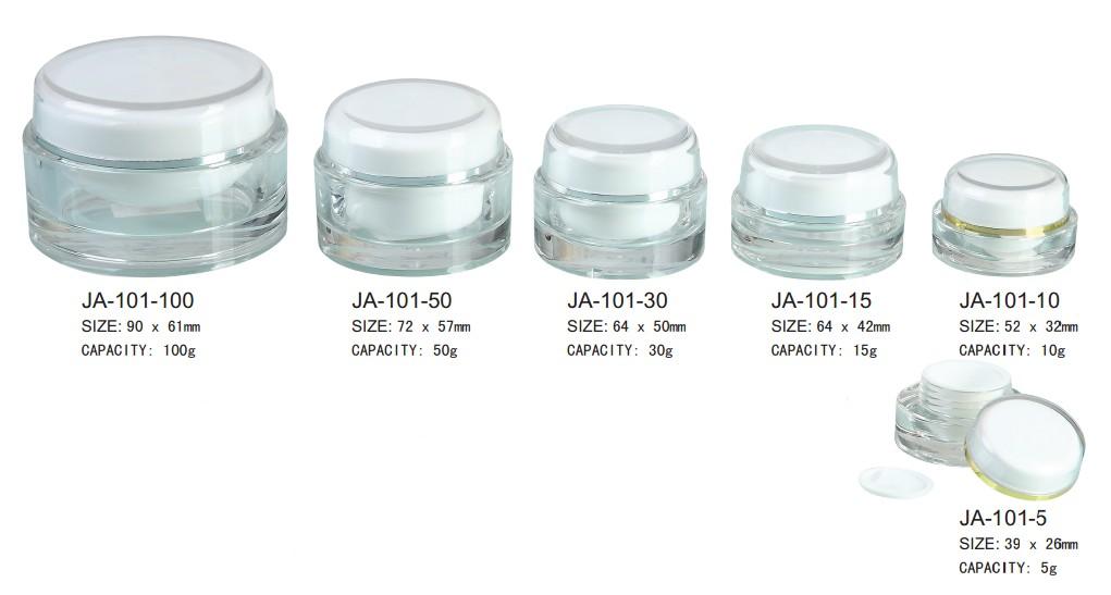 Small Clear Acrylic Plastic Jars With lids Wholesale