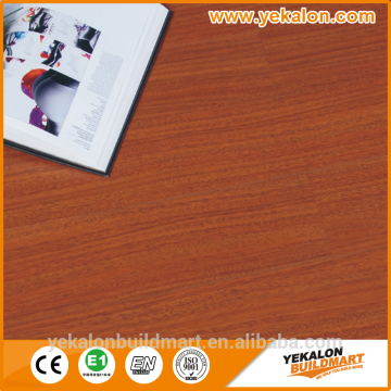 High density HDF Tap&Go locking Teak wood parquet flooring