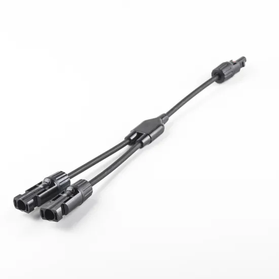 Male to Female PV Solar MC Connector Y-Branch Extension Power Cable for Solar Panels