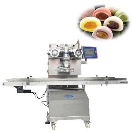Automatic Mochi Making and Encrusting Machine