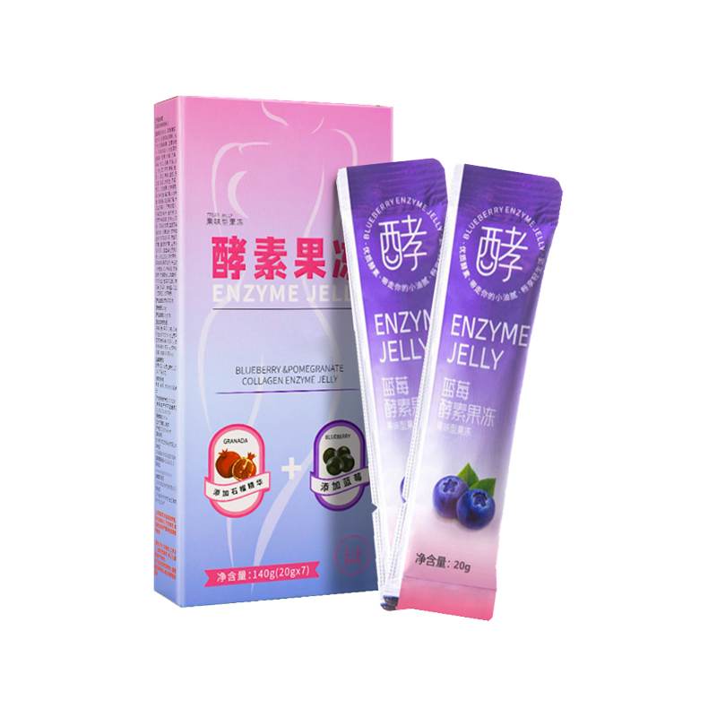 OEM/ODM Wholesale Customized Organic Natural Weight Loss Jelly Detox Slimming Enzyme Jelly