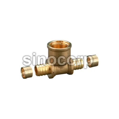 Brass Plumbing FittingTee female