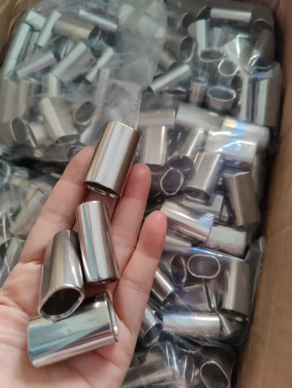 Durable Stainless Steel Crimp Clamps for Wire Rope Connections