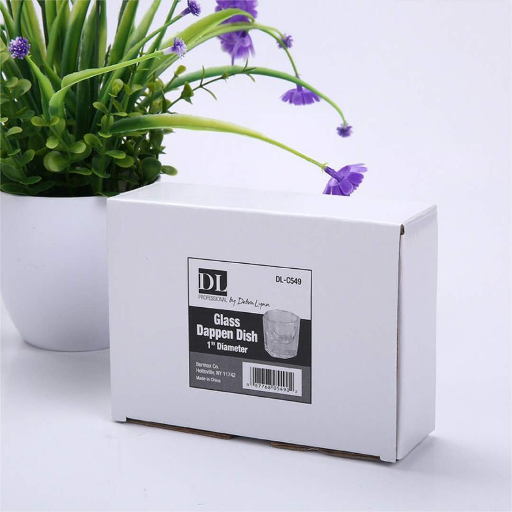 white printed carton box