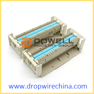 100-Pair BIX QCBIX1A terminal block with frame