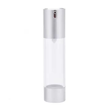 30ml aluminum silver airless pump spray cream bottle