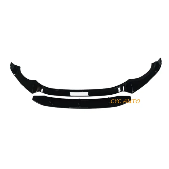 Auto Parts G01 Front Splitter for BMW X3 Series G01 X3M BK Style Front Lip 2017-2020