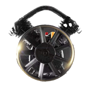 2021 Factory Direct Portable Belt Driven Air Compressor Pump - 51*2 Cylinder 8bar