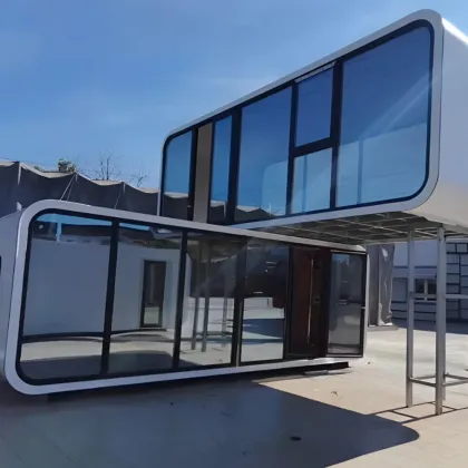 20ft 40ft Portable Luxury Apple Cabins Home