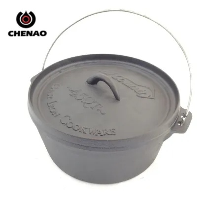 Lodge camping Dutch oven cast iron pot cookware CA-DO01